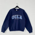 Vintage University California Los Angeles Sweatshirt Los Angeles Crewneck UCLA Sweater Pullover UCLA Bruins Patch Logo Blue Small Sweatshirt – Bold Style · Must-Have Style