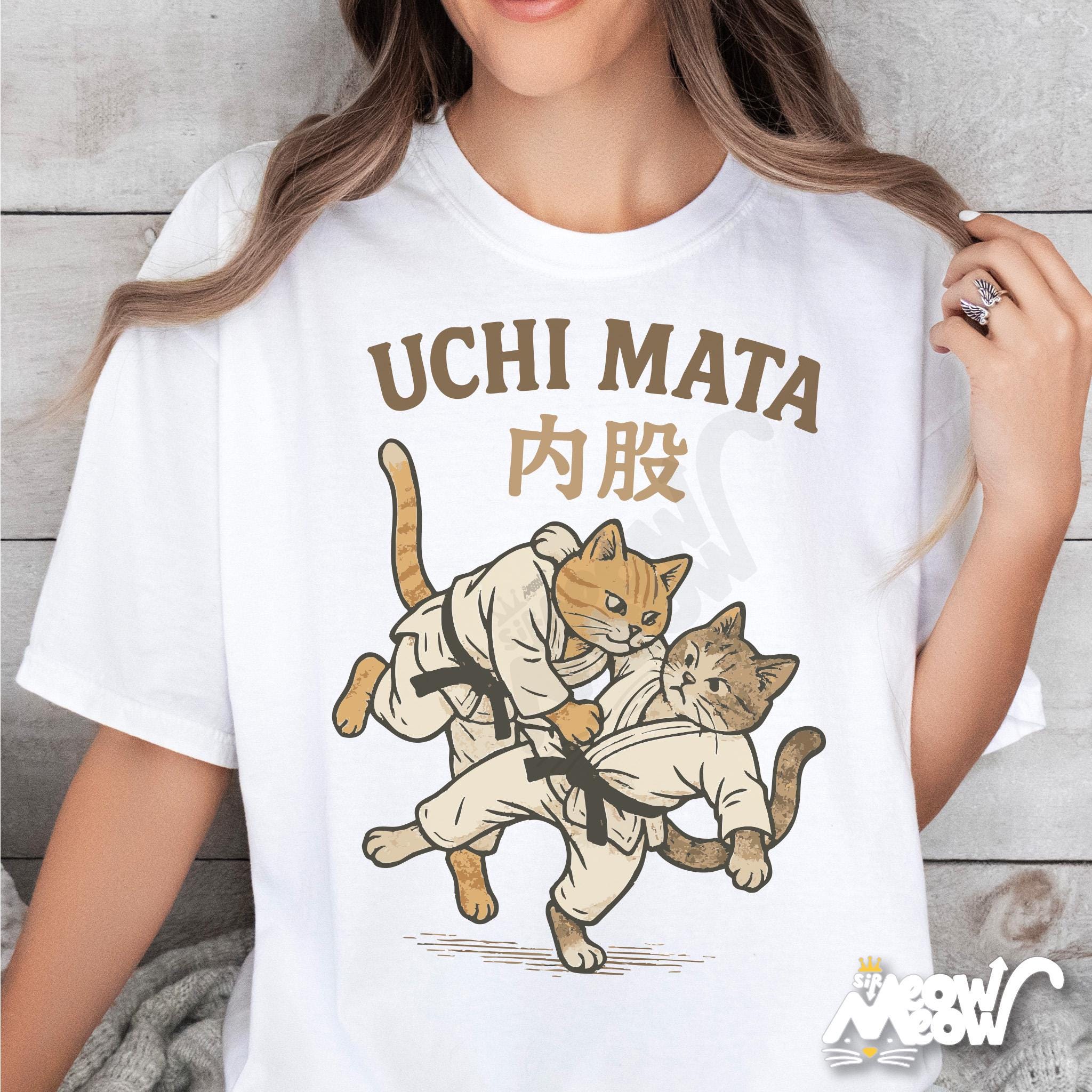 Judo Cats T Shirt Uchi Mata Cat Throw Tee Funny Martial Arts Shirt Japanese Cat Gift Judogi Kitten Fight Graphic Tee – Cozy Vibes · Great Gift For Fans