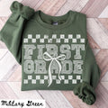 First Grade Team Sweatshirt Teacher Sweatshirt 1st Grade Crewneck Back to School Tee First Grade Department Gifts Crew Squad Sweatshirt – Bold Style · Perfect For Daily Wear