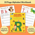 Alphabet Workbook Printable Alphabet Worksheets Letter Writing Workbook for Kids Tracing Worksheets Preschool Kindergarten Homeschool PreK Graphic Tee – Fan Favorite · Must-Have Style