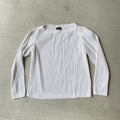 80s vintage white textured blouse with gold metallic stripe size m medium Graphic Tee – Bold Style · High-Quality Print