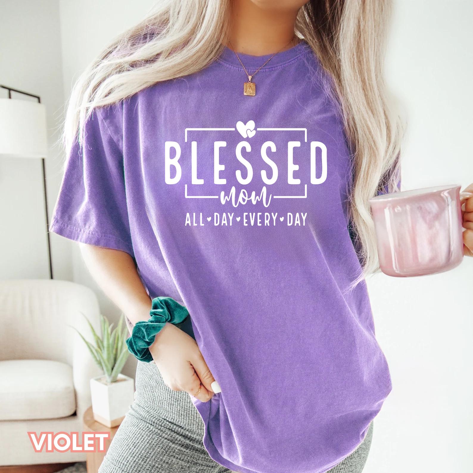 Blessed Mom Shirt Mom Life Shirt Mother T Shirt Cute Mom Shirt Cute Mom Gift Mothers Day Gift New Mom Gift Graphic Tee – Premium Graphic · Trending Graphic Apparel