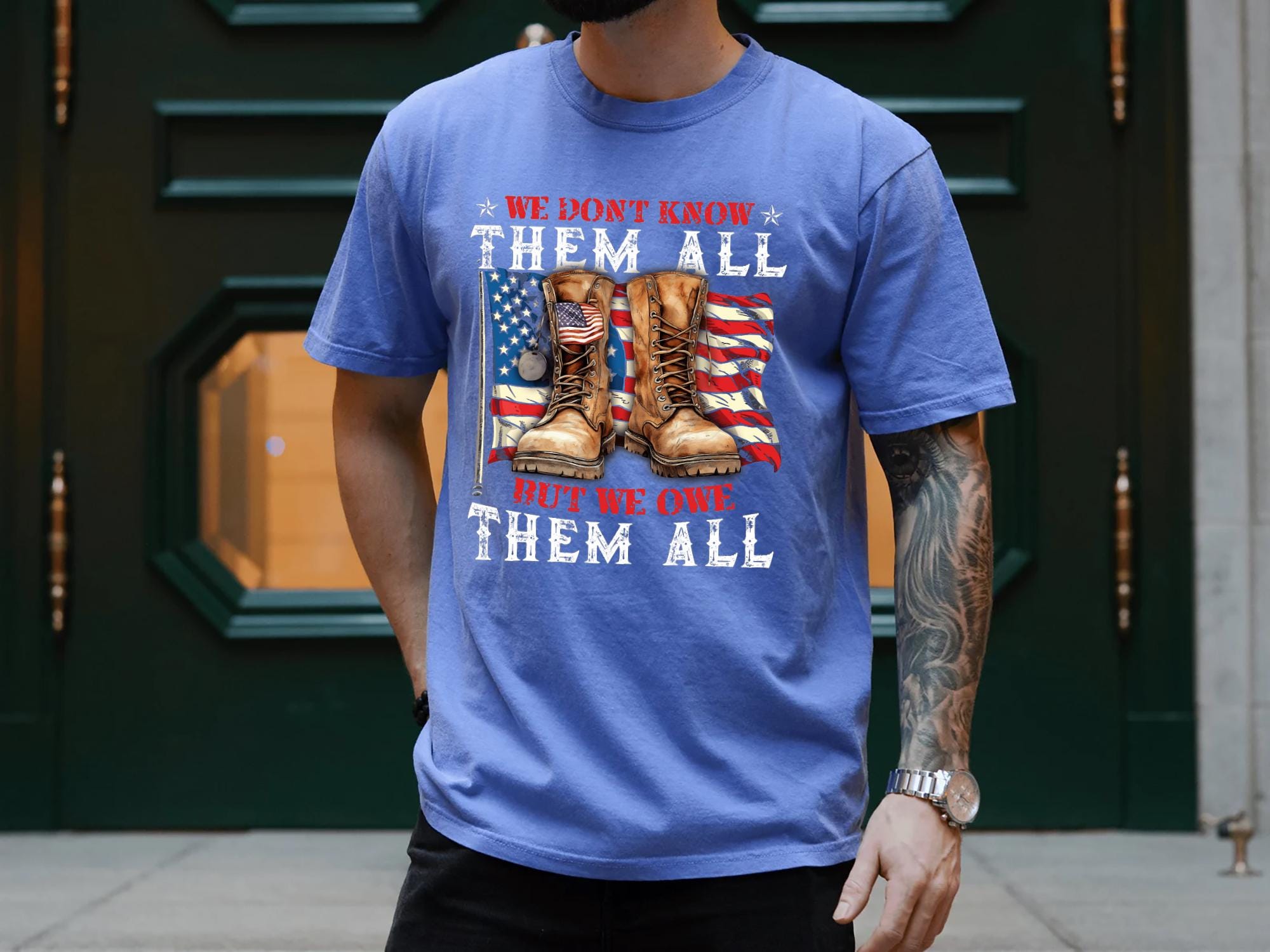 We Don39t Know Them All Shirt We Owe Them All Tee Memorial Day Tee July 4th Shirt Veterans Day Tee Independence Day Tee Patriotic Shirt Graphic Tee – Easygoing Wear · Trending Graphic Apparel