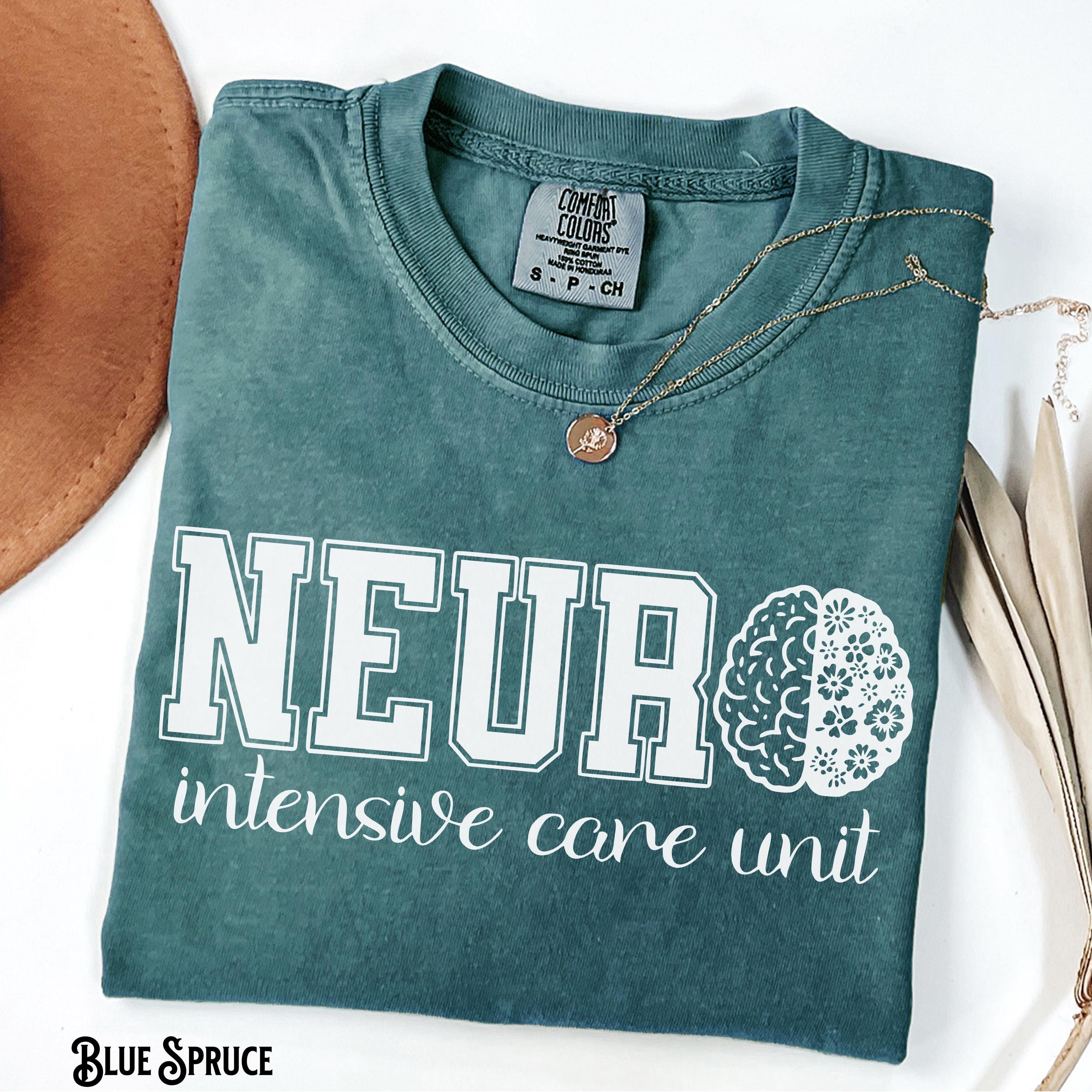 Neuro Intensive Care Unit Neuro ICU Shirt Neurology Tee Neurological Doctor Nurse Crew Team RN NP Brain Gift Graphic Tee – Premium Graphic · Perfect For Daily Wear