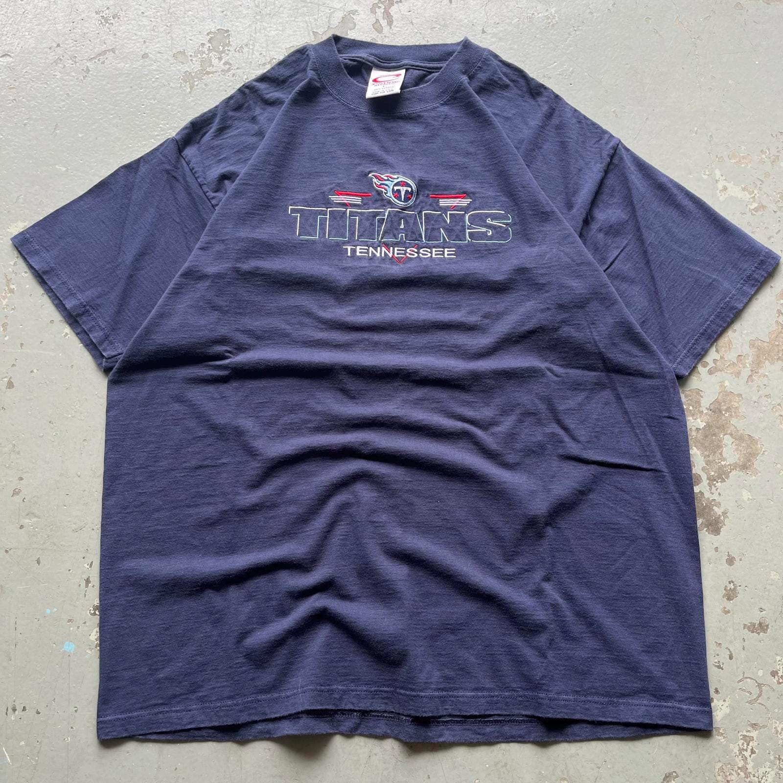 Vintage 90s Y2K Tennessee Titans Embroidered NFL Sport Shirt Graphic Tee – Cozy Vibes · Great Gift For Fans