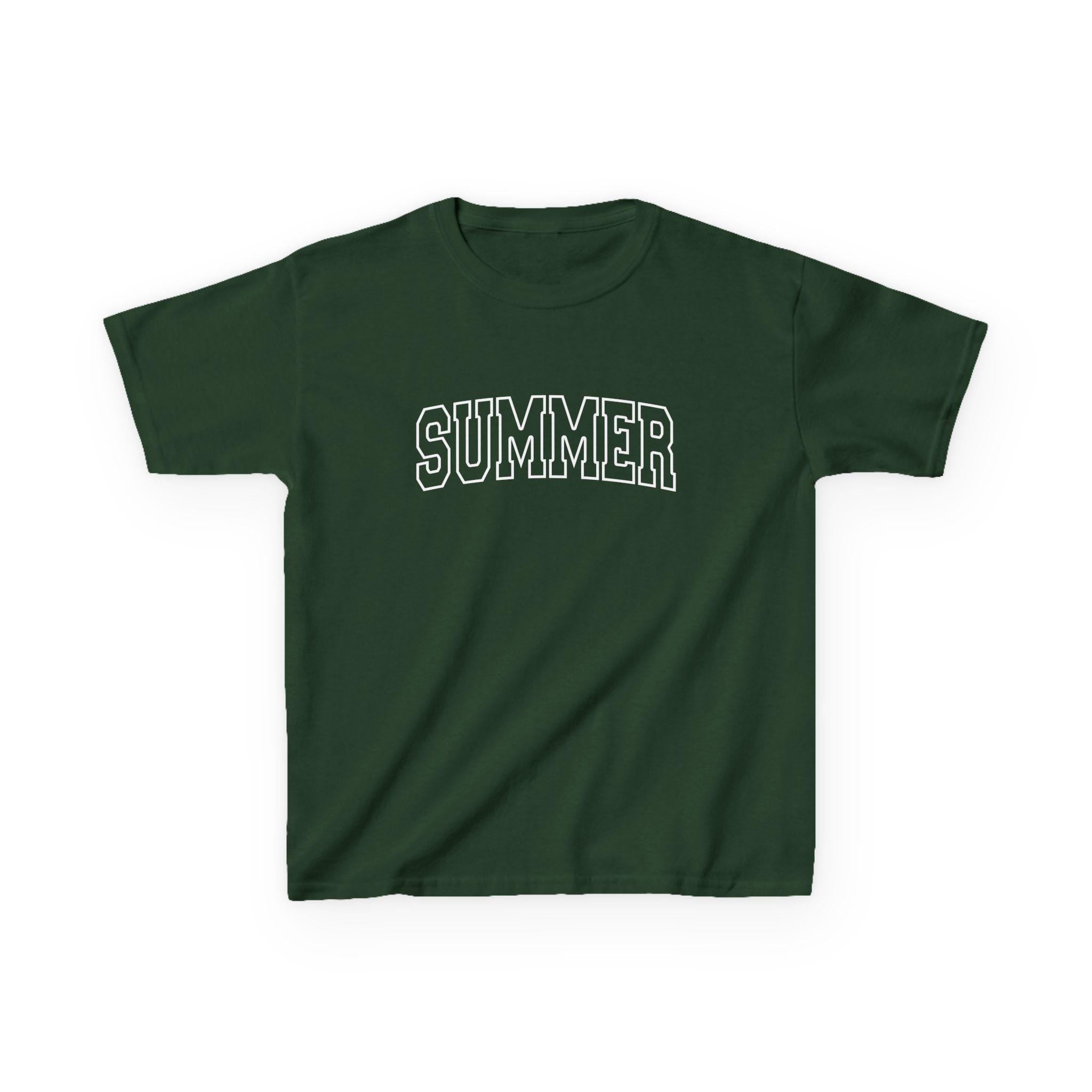 Summer Kids Graphic Tee Youth TShirt Youth Cotton Shirt Graphic Tee – Bold Style · Great Gift For Fans