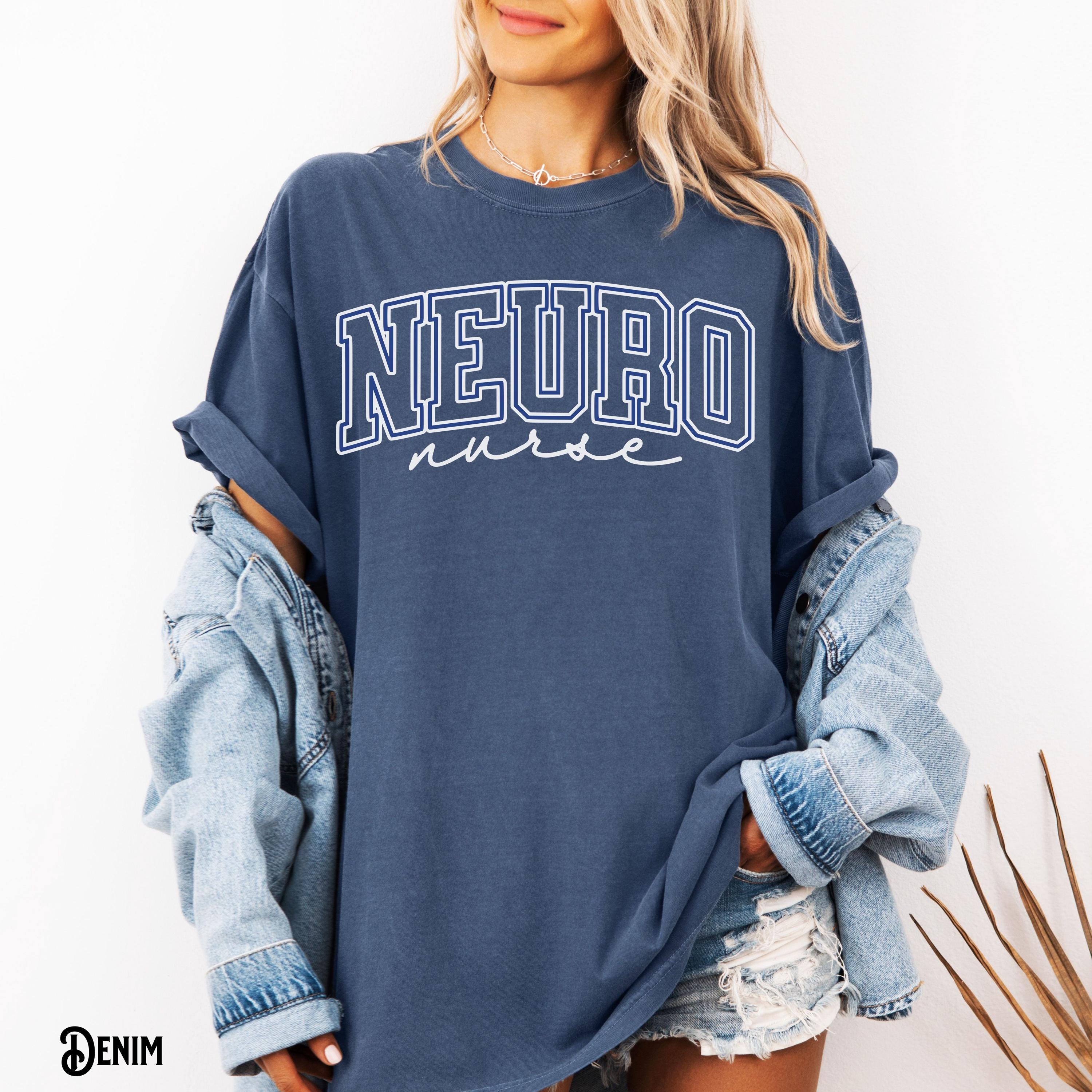 Neuro Nurse Shirt Neurology Tee Neuro Intensive Care Unit Neuro ICU T Shirt RN NP Varsity T Shirt Neuroscience Gift Graphic Tee – Fan Favorite · Great Gift For Fans