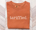 Tariffied Shirt Protest Tshirt Political Tee Anti Trump Shirt Political Pun Anti Tariff Shirt Democrat Gift Graphic Tee – Bold Style · Perfect For Daily Wear