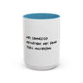 Motivational Coffee Mug Wifi Connected Motivation Not Found Tasks Multiplying Gift for Students Home Office Decor Fun Mug Graphic Tee – Feel-Good Design · High-Quality Print