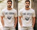 The Groom And The Guys Party Shirt Bachelorette Party Shirt Bachelorette Man Shirt Groomsmen Shirt Wedding Party Shirt Groom39s Friends Graphic Tee – Bold Style · Perfect For Daily Wear