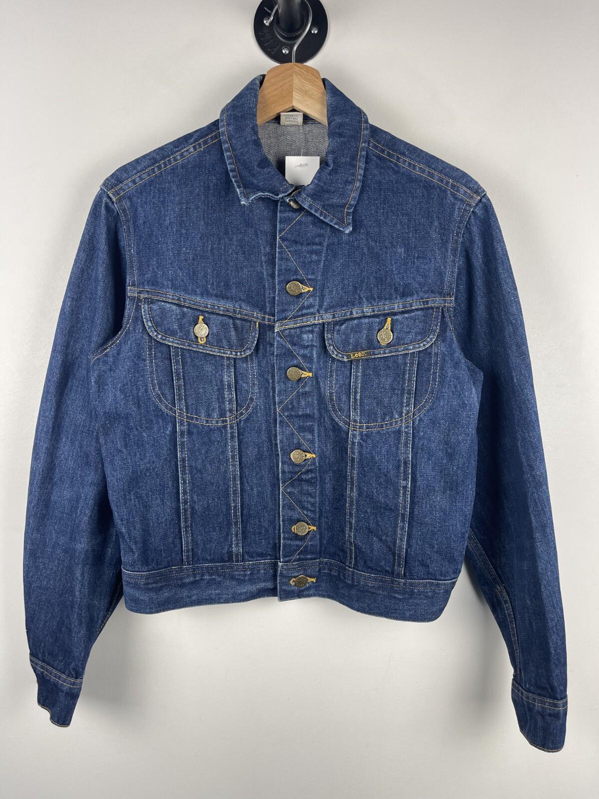 Vintage 70s Lee Riders Blue Denim Jacket Size S Graphic Tee – Easygoing Wear · High-Quality Print