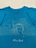 Vintage 1980s 80s New York City NYC Skyscraper Statue Of Liberty T Shirt S M Graphic Tee – Fan Favorite · Trending Graphic Apparel