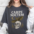 Carpe Noctem Shirt Gothic Bat and Skull T Shirt Latin Quote Tee Vintage Occult Aesthetic Unisex Graphic Tee – Feel-Good Design · Top Pick For Any Outfit