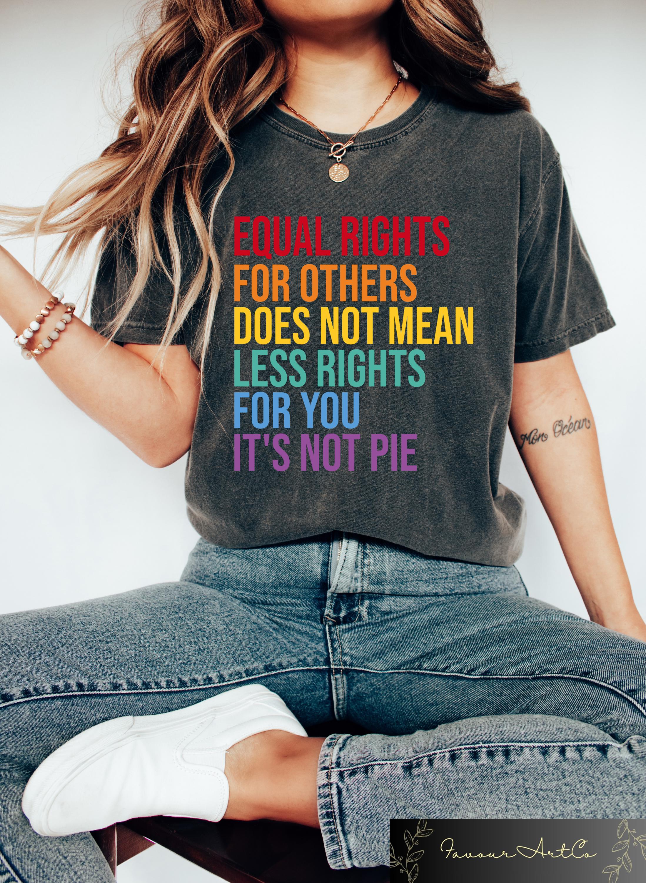Equal Rights For Others Doesn39t Mean Fewer Rights For You T shirt LGBTQ Shirt Human Rights Sweatshirt LGBTQ Pride Gift Trans Gender Tee Sweatshirt – Premium Graphic · Top Pick For Any Outfit