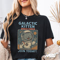 Galactic Kitten Space Force Shirt Retro Cat Astronaut Tee Join Today T Shirt Style Funny Space Cat Gift Graphic Tee – Everyday Comfort · Great Gift For Fans