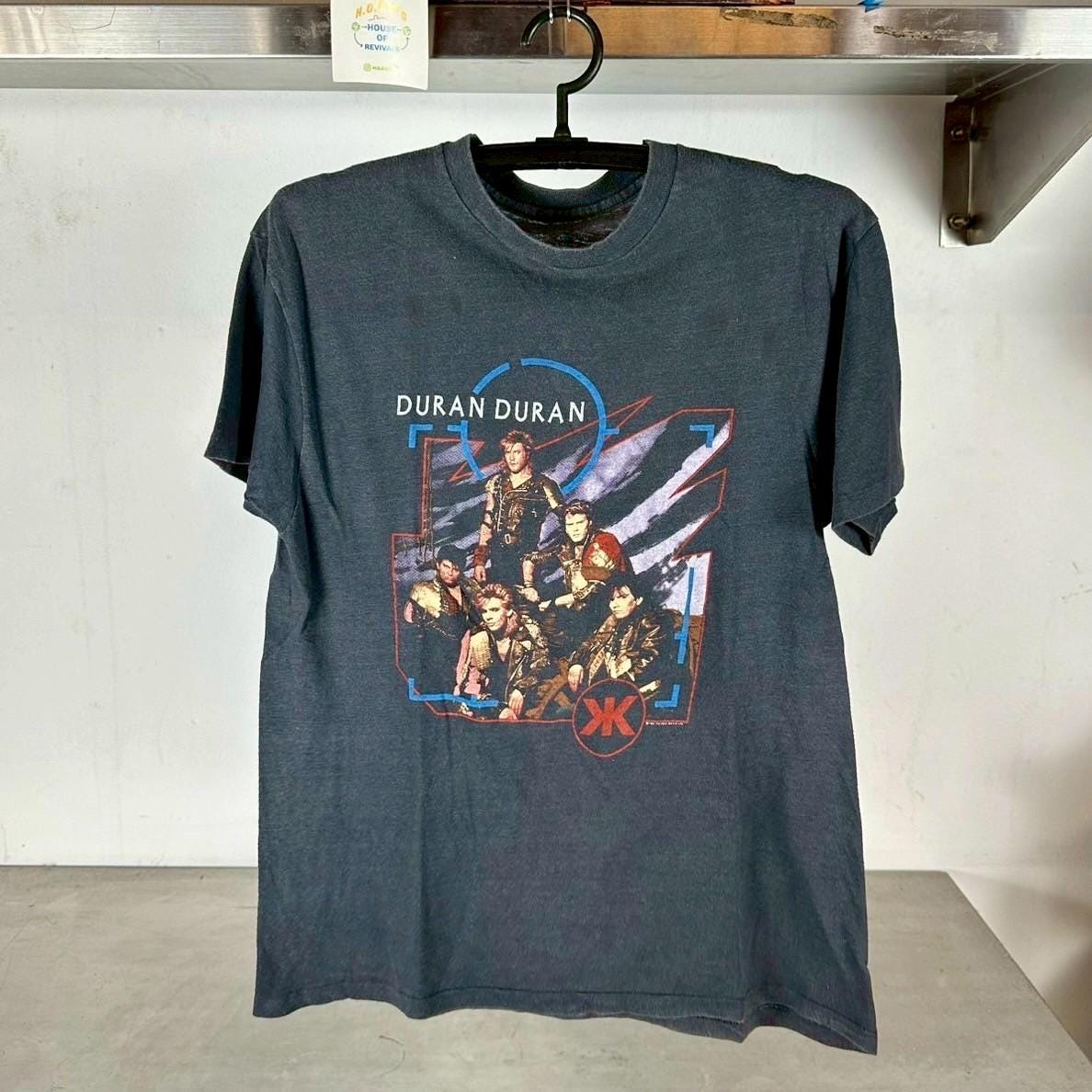 Vintage 80s Duran Duran Pop Rock Band Promo T shirt Vintage Band tees Band tees Pop Rock Bands Tshirts Graphic Tee – Everyday Comfort · Perfect For Daily Wear