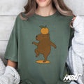 Dancing Bear Shirt Balancing Bear with Orange Tee Cute Animal T Shirt Funny Zen Bear Gift Graphic Tee – Premium Graphic · Top Pick For Any Outfit