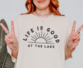 LAKE Shirt Good Life Lake Life T Shirt Summer Sunshine Shirt Summer Vibes Tee Lake Weekend Shirt Graphic Tee – Warm & Stylish · Perfect For Daily Wear