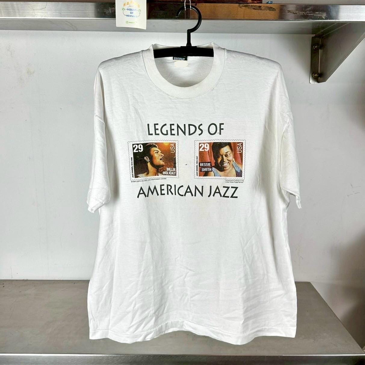Vintage 1994 Billie Holiday Bessie Smith American Jazz XL single stitch T shirt Vintage Music Tshirt Vintage Jazz Tshirt Graphic Tee – Everyday Comfort · High-Quality Print