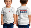 All American Boy T shirt America Retro Tee 4th of July Kids Tee Retro American shirt Cute 4th of July shirt Boys t shirts Trendy shirt Graphic Tee – Warm & Stylish · Perfect For Daily Wear