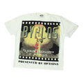 Byblos Mens White Tshirt A Color Rhapsody Streetwear Fashion Graphic Print Tee Graphic Tee – Easygoing Wear · Must-Have Style