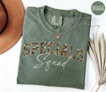 Specials Comfort Colors Shirt Fall Autumn Teacher Tee Special Education TShirt Back to School SPED Department Gifts Crew Squad Graphic Tee – Warm & Stylish · Great Gift For Fans