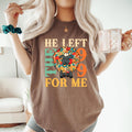 Retro Comfort Religious Shirt He Left The 99 Shirt Christian Comfy Shirt Bible Verse Shirt Christian Apparel Faith Shirt Graphic Tee – Aesthetic Look · Perfect For Daily Wear