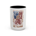 Veteran39s Pride Coffee Mug Gift for Veterans Military Appreciation Mug 11oz 15oz Patriotic Drinkware USA Flag Design Graphic Tee – Premium Graphic · High-Quality Print
