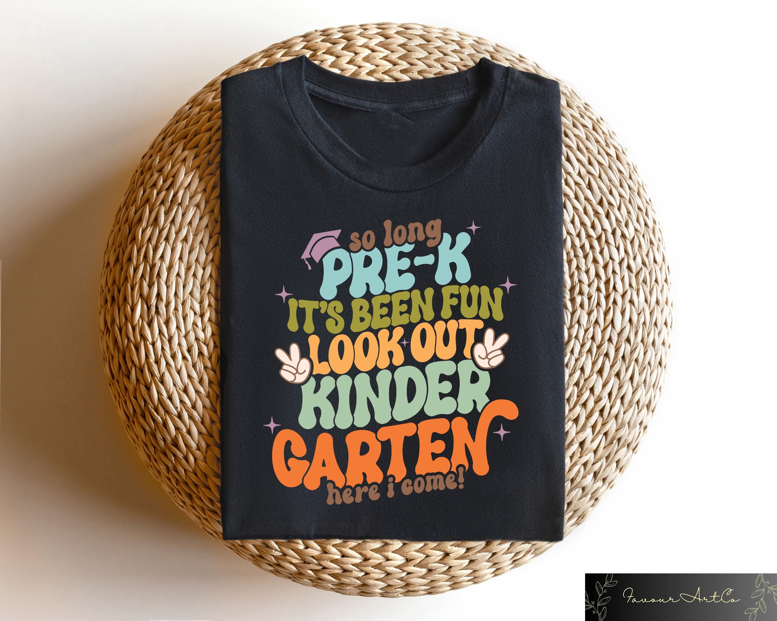 Pre K Graduation Shirt Last Day Of School T shirt Kindergarten Here I Come Sweatshirt Preschool Graduation Gift Preschool Toddler Shirt Sweatshirt – Cozy Vibes · Top Pick For Any Outfit