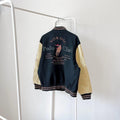 Vintage 90s Polo Club embroidery vintage Polo club varsity jacket F Graphic Tee – Aesthetic Look · Must-Have Style