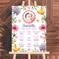 Wildflower Milestone Sign Wildflower 1st Birthday Decorations Flower First Birthday Party Decor Editable Milestone Board Garden Party W15 Graphic Tee – Soft Feel · Perfect For Daily Wear