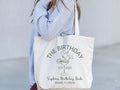 Personalized Age Tote Bag Vintage Birthday Gift Custom Age Canvas Tote Bag Birthday Gift For Women Birthday Celebration Party Gift Tote Bag – Bold Style · Great Gift For Fans