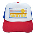 Kids Nashville Hat Ages 212 Retro Sunrise Nashville Tennessee Snapback Youth Hat Kid39s Hat Graphic Tee – Fan Favorite · Must-Have Style