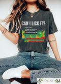 Can I Lick It Periodic Table T shirt Funny Chemistry Shirt Elements Table Sweatshirt Funny Chemistry Gift Science Chemistry Lab Tee Sweatshirt – Soft Feel · Top Pick For Any Outfit