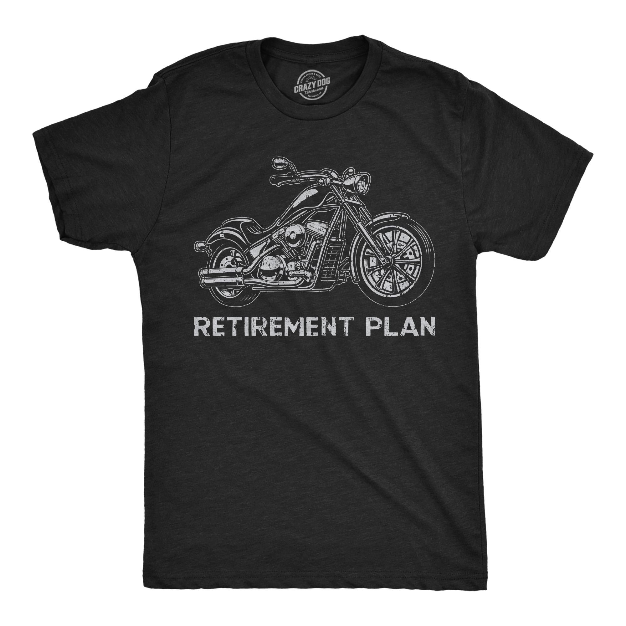 Retirement Plan Motorcycle Shirt Bicker Retirement Plan Funny Grandpa Shirt Happy Retirement Tee Retirement Gifts For Men Biker Shirts Graphic Tee – Fan Favorite · Great Gift For Fans