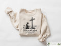 Retro Comfort Christian Sweatshirt Religious Women T shirt Country Christian Shirt Bible Verse Crewneck Western Christian Gift Sweatshirt – Everyday Comfort · Great Gift For Fans