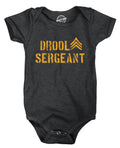 Funny Baby Clothes Baby Creeper Rompers With Sayings Science Romper Cute Romper Funny Romper Drool Sergeant Shirt Funny Creeper Graphic Tee – Soft Feel · Trending Graphic Apparel