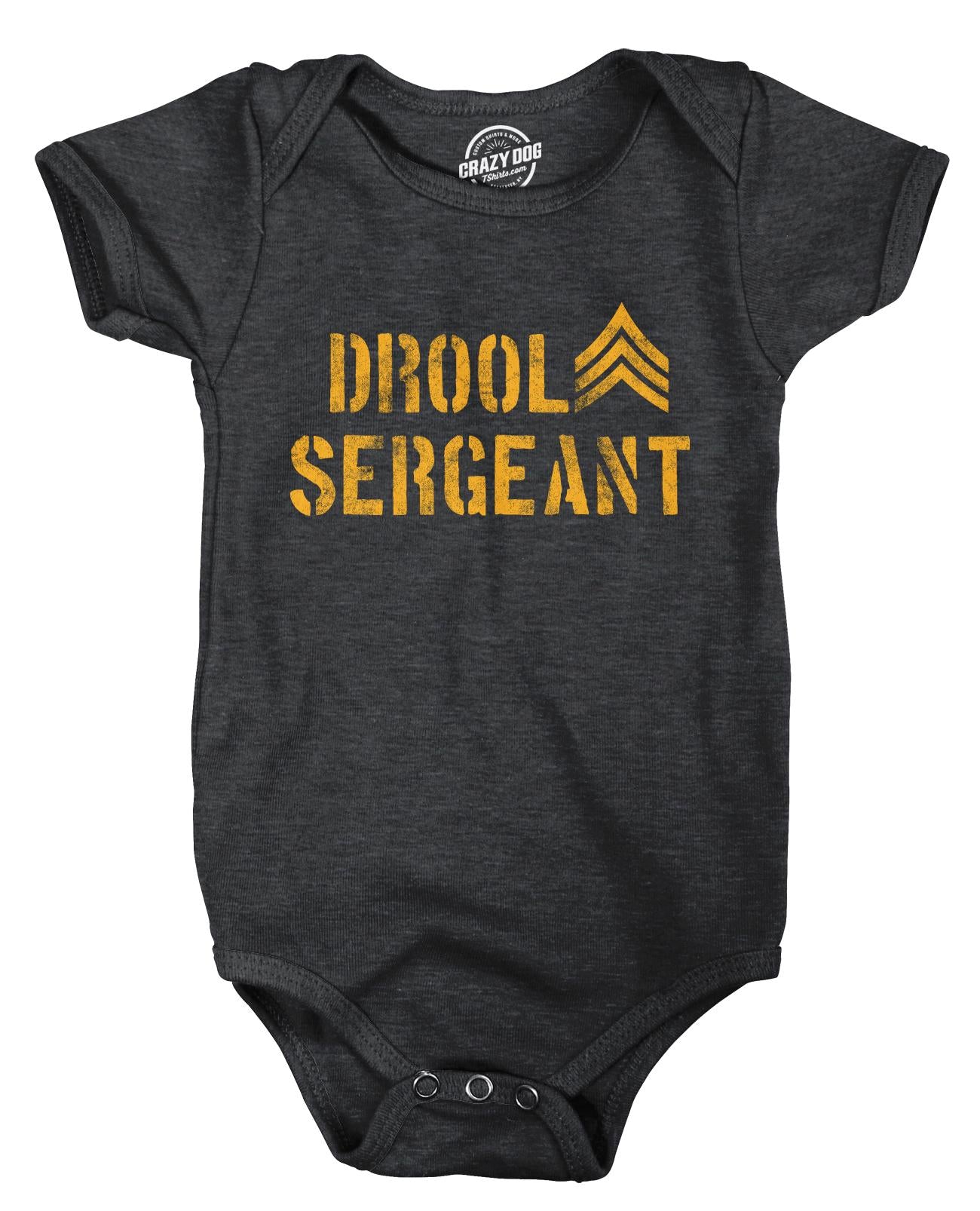Funny Baby Clothes Baby Creeper Rompers With Sayings Science Romper Cute Romper Funny Romper Drool Sergeant Shirt Funny Creeper Graphic Tee – Soft Feel · Trending Graphic Apparel