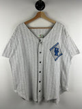 Vintage 90s Kentucky Wildcats Pin Stripe Grey Baseball Jersey Size L Jersey – Warm & Stylish · Trending Graphic Apparel