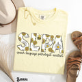 Speech Language Pathologist Assistant Shirt Speech Pathology Tee SLPA T shirt Speech Therapist SLPA Sunflowers Gift Graphic Tee – Aesthetic Look · Top Pick For Any Outfit