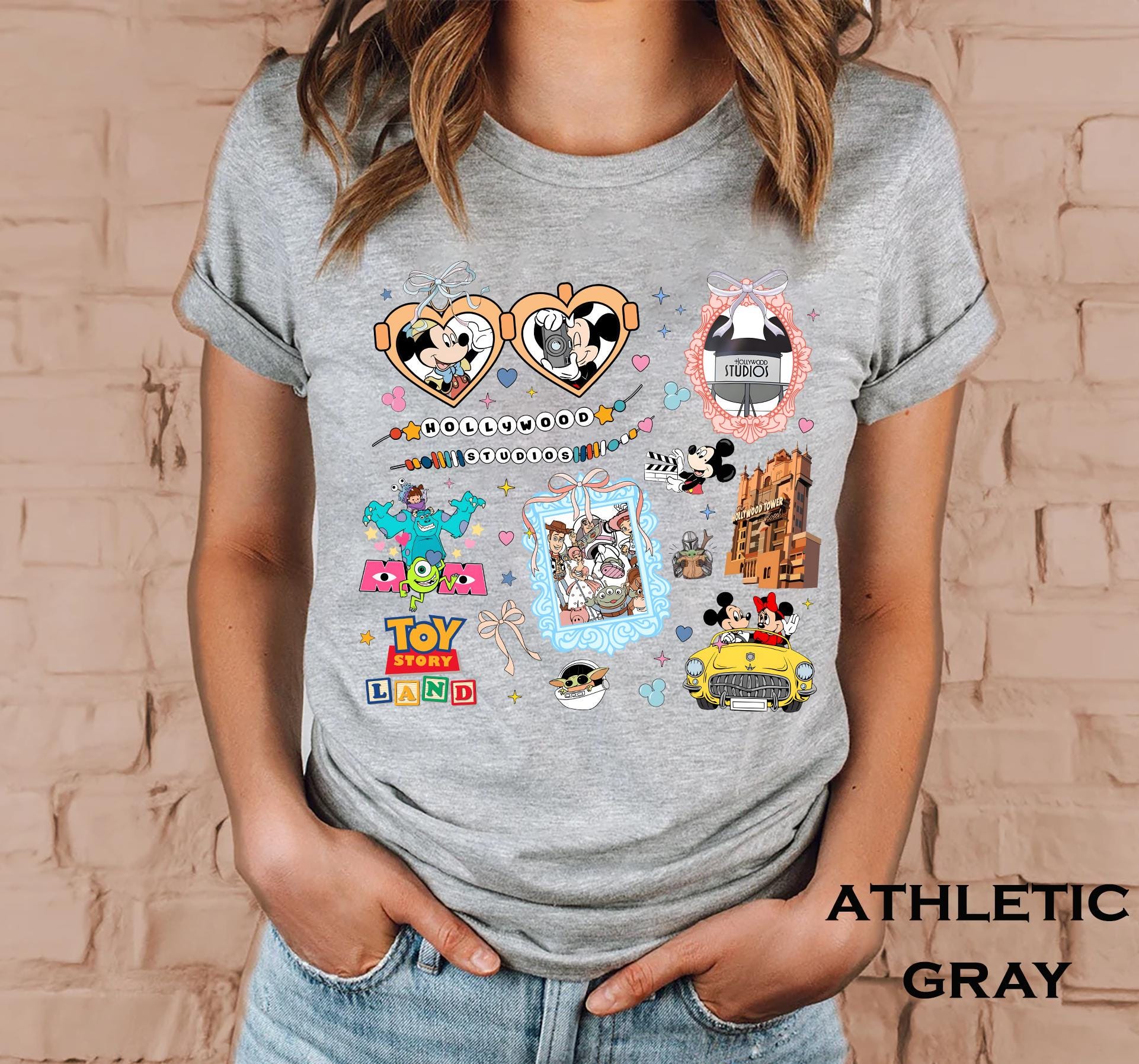 Disney Hollywood Studios Shirt Toy Story Land Monsters Inc Tower of Terror Shirt Disney Family Vacation Tee Hollywood Studios Trip Shirt Graphic Tee – Feel-Good Design · Top Pick For Any Outfit