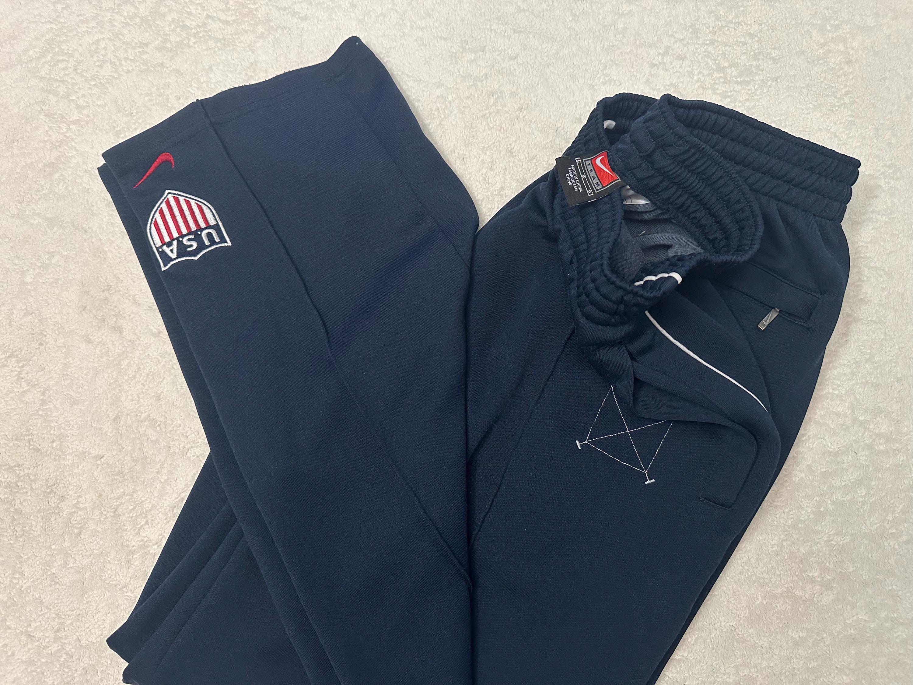 Vintage 2000s Y2K Nike USA Soccer United States Team Training Track Pants L NEW Graphic Tee – Aesthetic Look · High-Quality Print