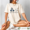 Retro Comfort Goose T shirt Got Too Silly Shirt Adult Humor Sweatshirt Aesthetic Women Gift Meme Goose Tee Sarcastic Goose Crewneck Sweatshirt – Feel-Good Design · Top Pick For Any Outfit