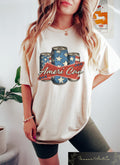 Retro Comfort Ameri Can T shirt 4th Of July Shirt American Flag Sweatshirt Independence Day Gift Patriotic Mom Gift Funny USA Flag Tee Sweatshirt – Easygoing Wear · Trending Graphic Apparel