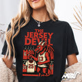 Jersey Devil Shirt Funny Cryptid Basketball Tee Mythical Monster Sports T Shirt Urban Legend Fan Gift Retro Hoops Graphic Tee Jersey – Warm & Stylish · Trending Graphic Apparel