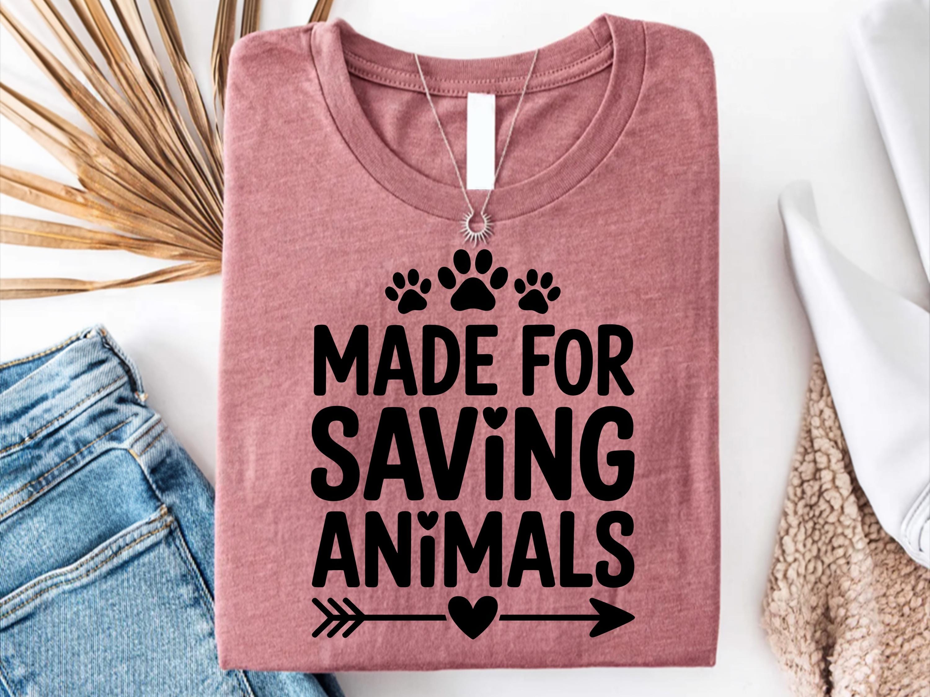 Saving Animals Shirt Animal Rescue Shirt Animal Adoption Shirt Gifts For Animal Rescue Lover Animal Rescue Gift Animal Rescue Mom Shirt Graphic Tee – Soft Feel · Top Pick For Any Outfit