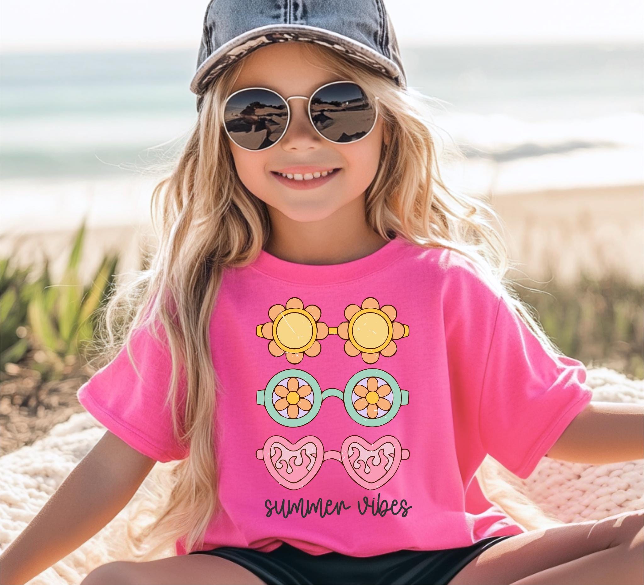 Summer Vibes T shirt Retro Summer Toddler Tee Summer Kids Vacation Tee Groovy Summer Shirt Cute kids summer shirt Gift Graphic Tee – Soft Feel · Trending Graphic Apparel