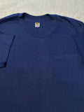 Vintage 1970s 70s Hanes Basic Blank Made In USA Navy Blue Pocket T Shirt L NEW Graphic Tee – Fan Favorite · Perfect For Daily Wear