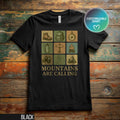 Custom Reto Hiking Shirt Personalized T Shirt Gift for Hiker 90s Vintage Mountaineering Tee National Park Shirt Camping Adventure Shirt Graphic Tee – Aesthetic Look · High-Quality Print