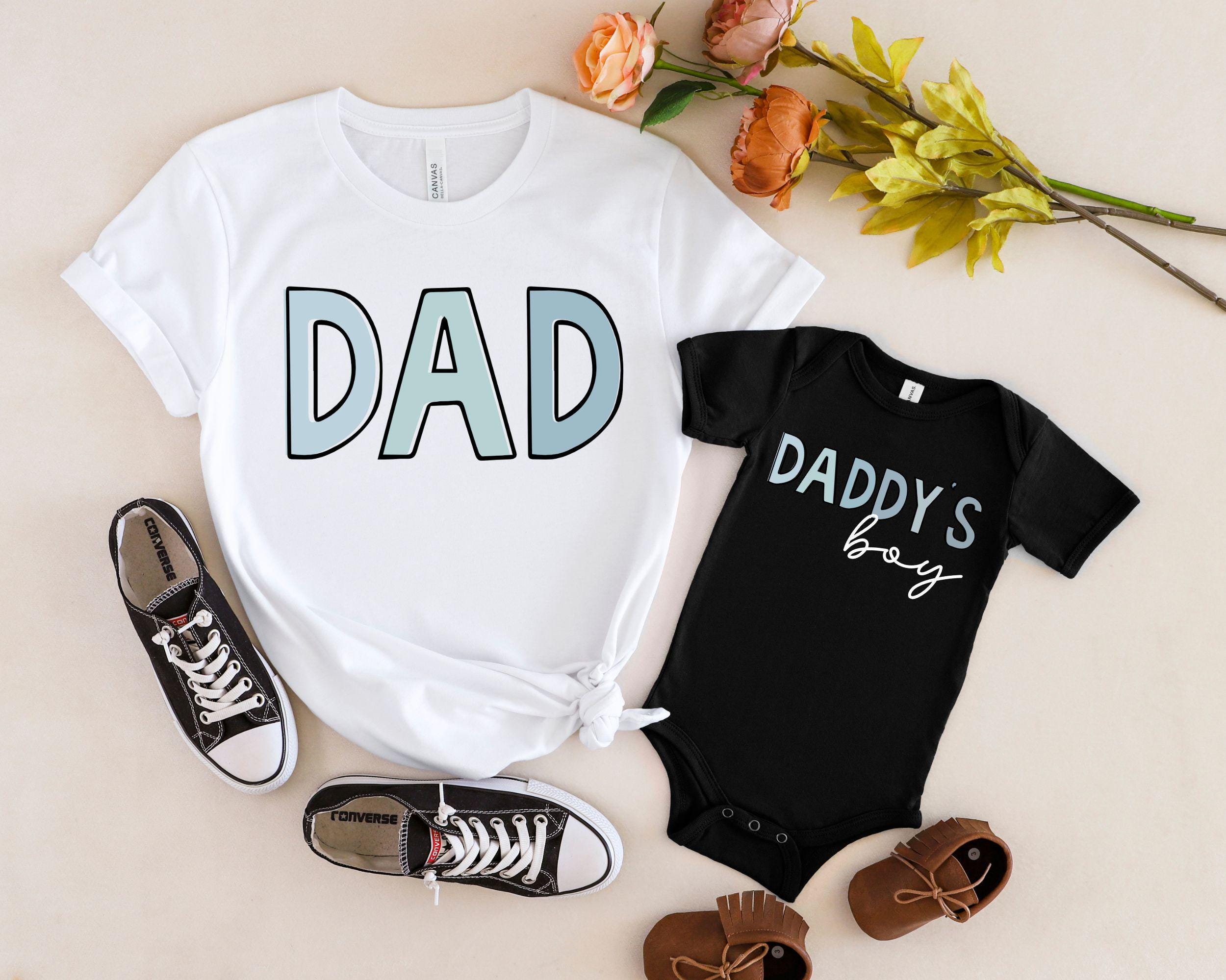 Daddy Daddy39s Boy College Matching T Shirts Father39s Day Shirts Family Shirts New Dad Dad and Son ShirtGift for Dad ShirtDaddy and Me Graphic Tee – Feel-Good Design · Great Gift For Fans